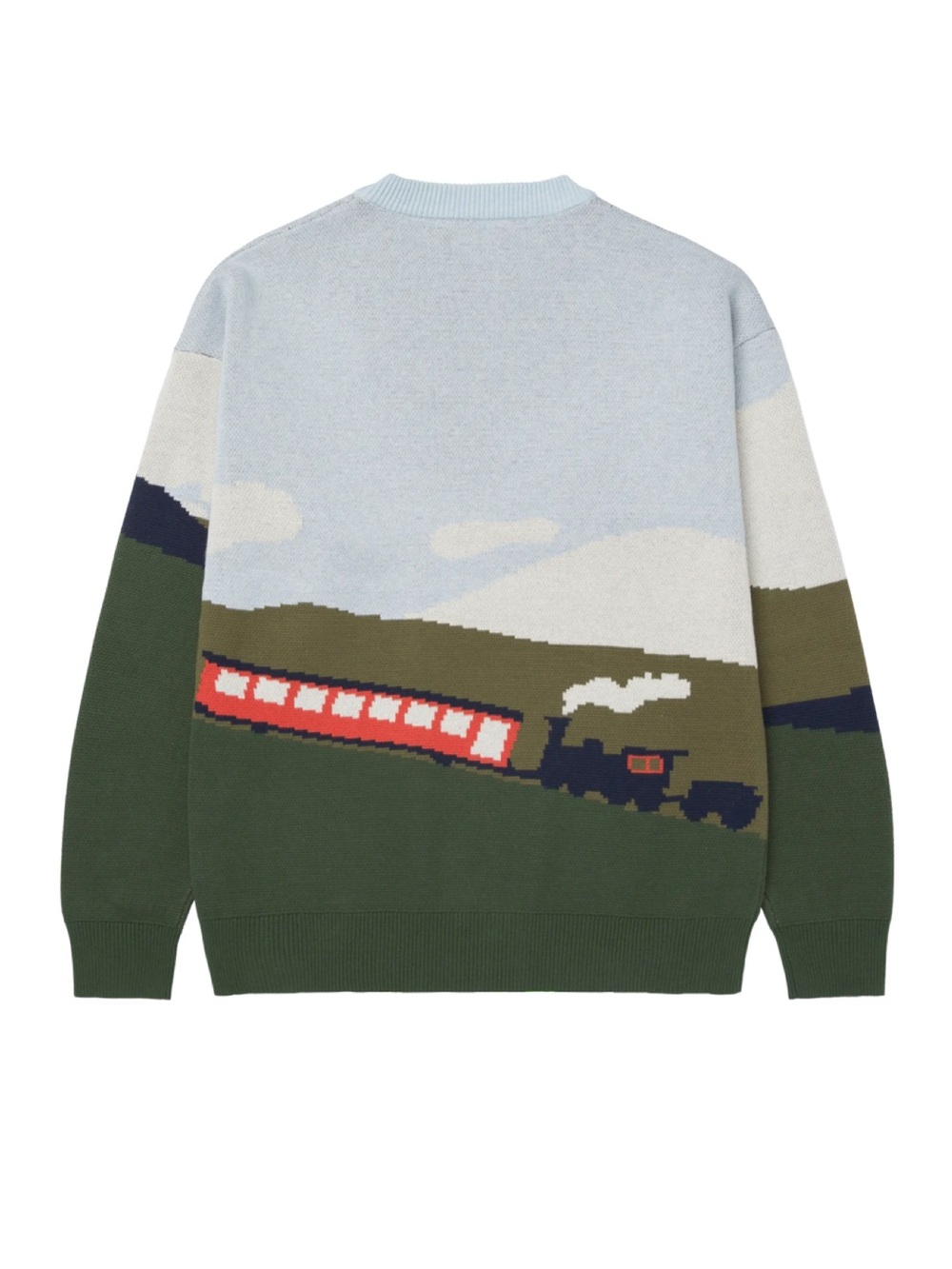 Ludwig Ahgren Mogul Moves Train Geography Postcard COG Washington Sweater - Picture 2 of 14